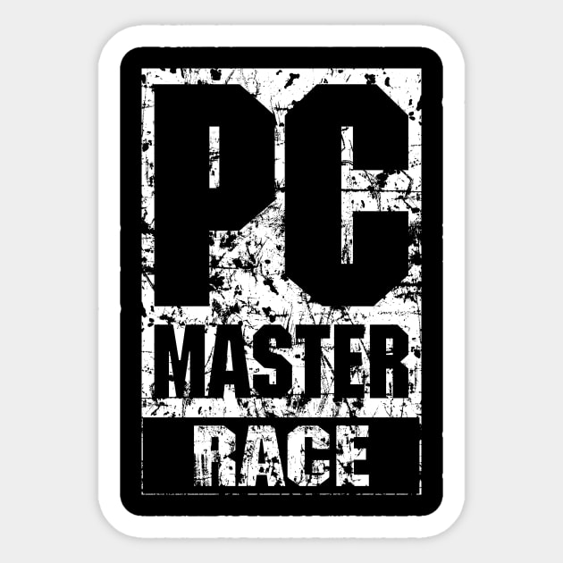 PC Master Race - Grunge Sticker by Remus